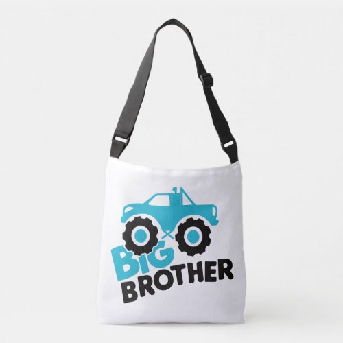 Big Brother Monster Truck Crossbody Bag