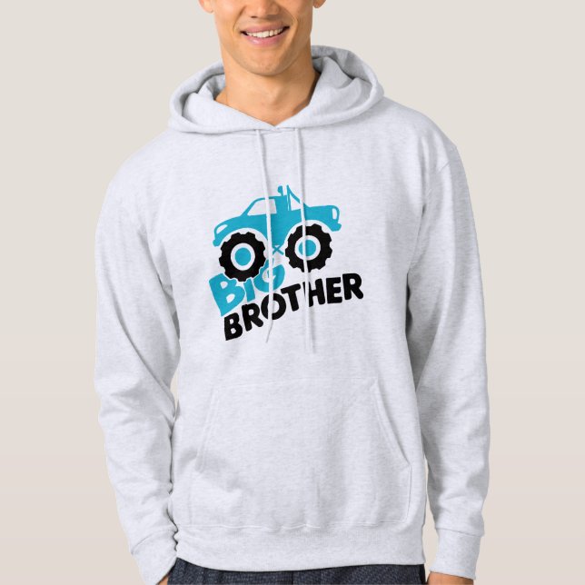 Big Brother Monster Truck Hoodie (Front)