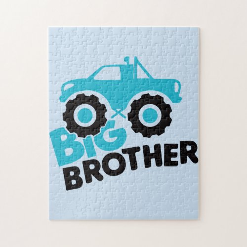 Big Brother Monster Truck Jigsaw Puzzle