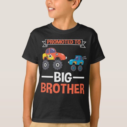 Big Brother Monster Truck Lover T_Shirt
