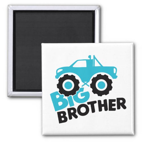 Big Brother Monster Truck Magnet