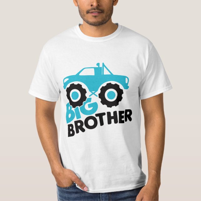 Big Brother Monster Truck T-Shirt (Front)