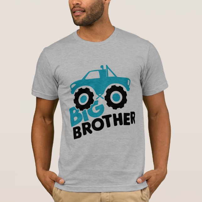 Big Brother Monster Truck T-Shirt (Front)