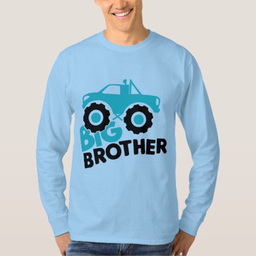 Big Brother Monster Truck T_Shirt