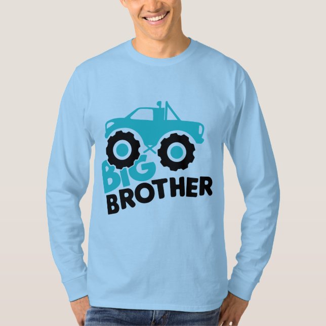 Big Brother Monster Truck T-Shirt (Front)