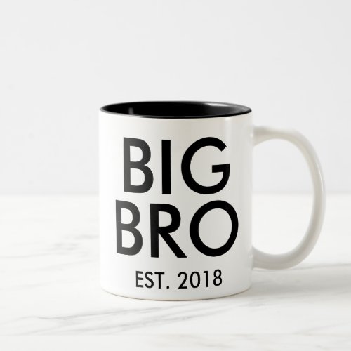 Big Brother Mug  New baby Pregnancy Personalized