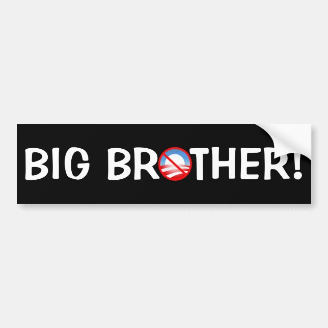 Big Brother! - Obama Bumper Sticker (Front)