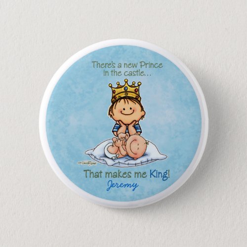 Big Brother of baby brother Pinback Button