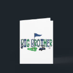 Big Brother Of The Birthday Boy Hole In One Golf M Card<br><div class="desc">Big Brother Of The Birthday Boy Hole In One Golf Matching</div>