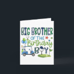 Big Brother Of The Birthday Boy Hole In One Golf S Card<br><div class="desc">Big Brother Of The Birthday Boy Hole In One Golf Sport</div>