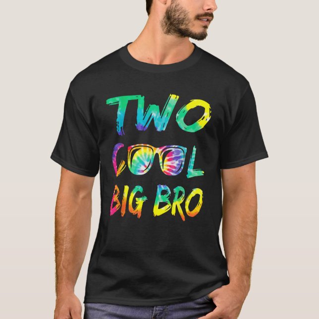 Big Brother Of The Birthday Boy Two Cool 2nd Bday  T-Shirt (Front)