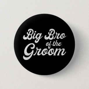 Big brother of the groom shirts for men boys button