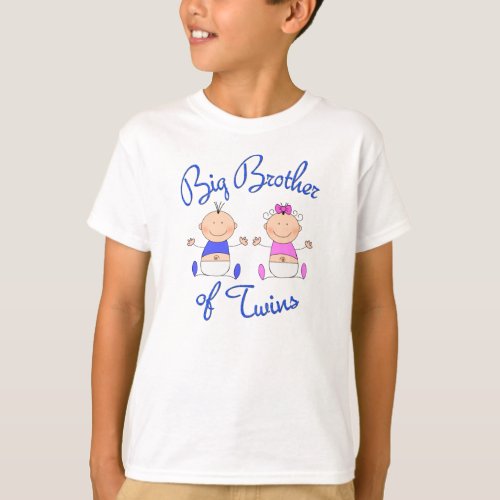 Big Brother of Twin Babies T_Shirt