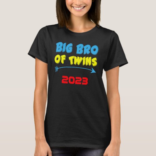 Big Brother Of Twins 2023 Pregnancy Announcement B T_Shirt