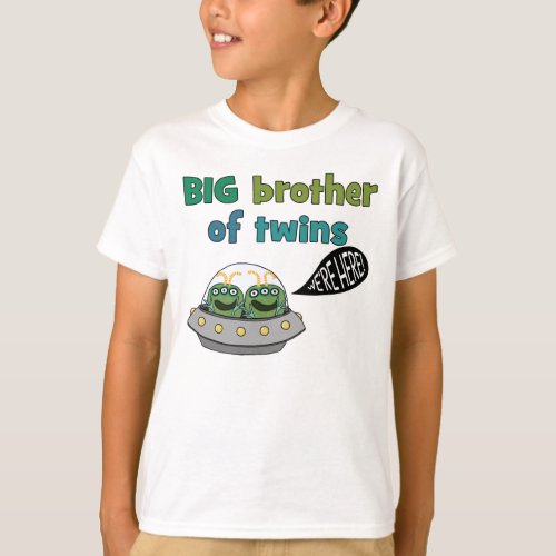 BIG Brother of Twins Were Here T_Shirt