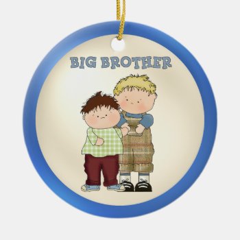 Big Brother Ornament by doodlesfunornaments at Zazzle