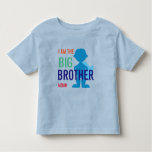 Big Brother Personalized Superhero Silhouette Boys Toddler T-shirt Big Brother Personalized Superhero Silhouette Boys Toddler T-shirt