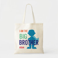 Big Brother Personalized Superhero Silhouette Boys