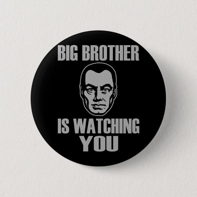 Big Brother Portrait Button (Front)