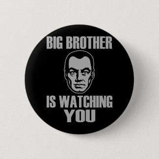 Big Brother Portrait Button