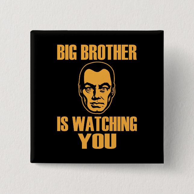 Big Brother Portrait Button (Front)