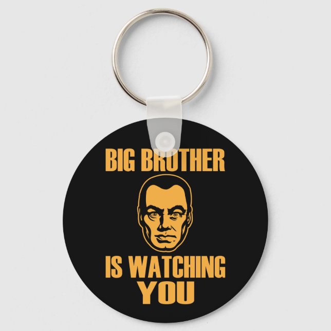 Big Brother Portrait Keychain (Front)