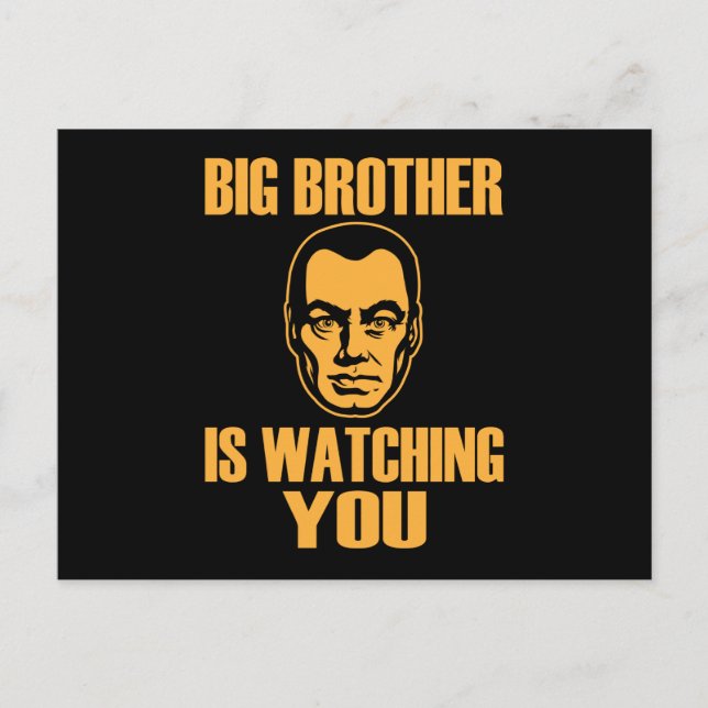 Big Brother Portrait Postcard (Front)