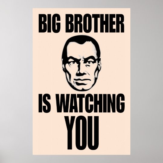 Big Brother Poster | Zazzle.com