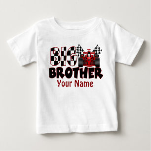 Big Brother Race Car Personalized T Shirt
