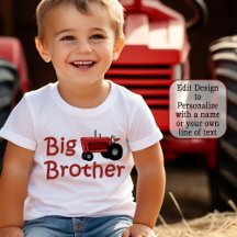 Big Brother Red Farm Tractor