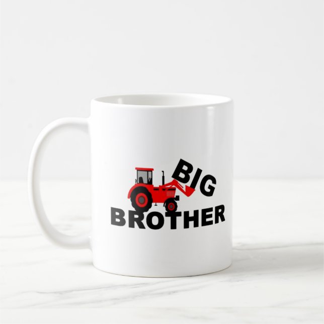 Big brother responsibiliti Promoted to Big Brother Coffee Mug (Left)