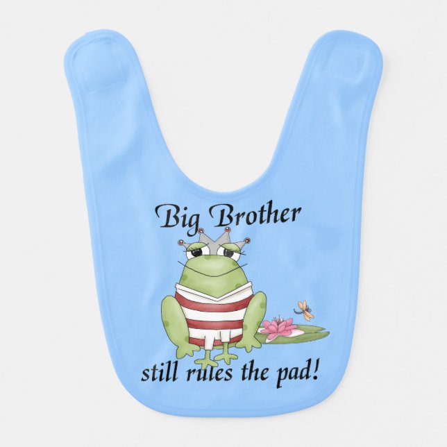 Big Brother Rules the Pad Bib (Front)