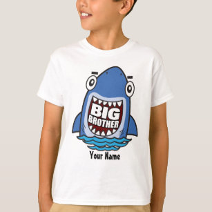 1Tee Boys Brother Shark T-Shirt