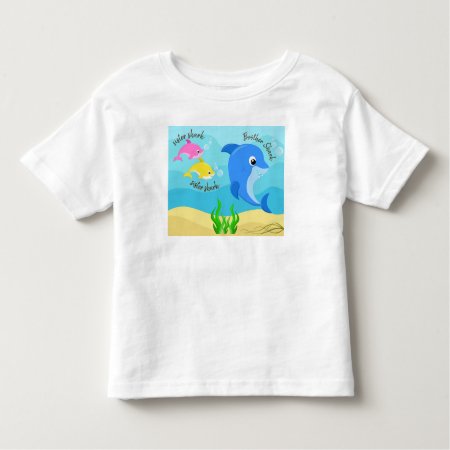 Big Brother Shark Toddler T-shirt