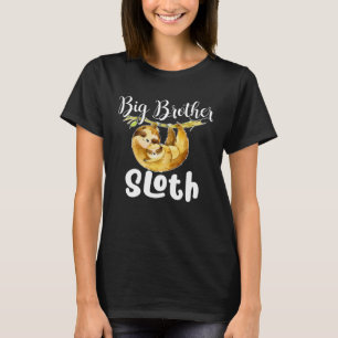 Big Brother Sloth Matching Family Cute  Mother s D T-Shirt