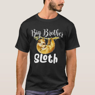 Big Brother Sloth Matching Family Cute Mother s D T-Shirt