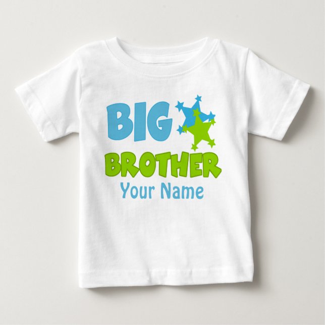 Big Brother Star Personalized T Shirt (Front)