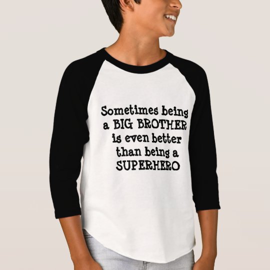 big brother superhero shirt