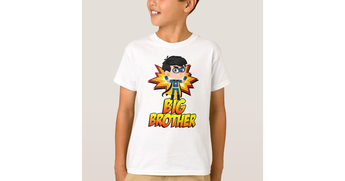 big brother superhero shirt