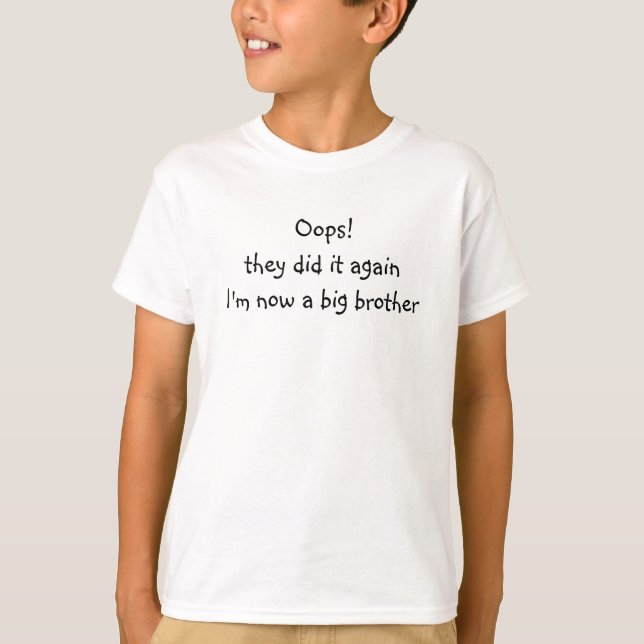 Big Brother t-shirt (Front)