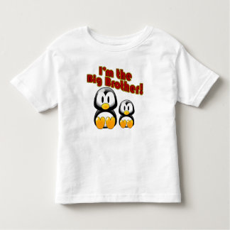 Big Brother T-Shirt, Cute Penguins Toddler T-shirt