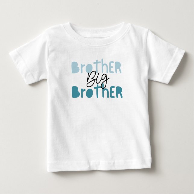 Big Brother Tee. Companion to Lil' Brother Tee (Front)