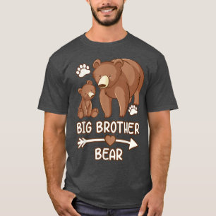 big brother tee shirt bear, brother bear t shirt f