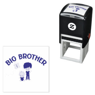 Big Brother to New Baby Sister  Self-inking Stamp