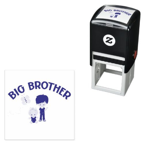 Big Brother to New Baby Sister  Self_inking Stamp