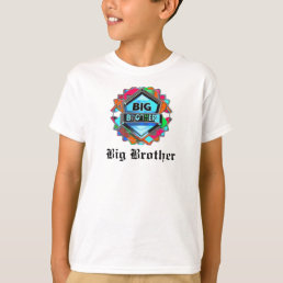 Big Brother Toddler Shirt, Sibling Natural Infant, T-Shirt