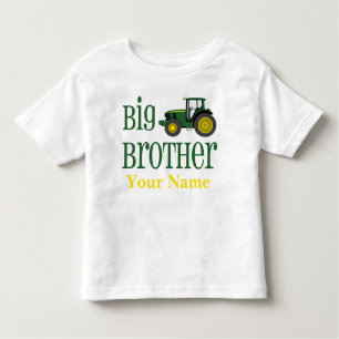Big Brother Tractor Personalized T-shirt