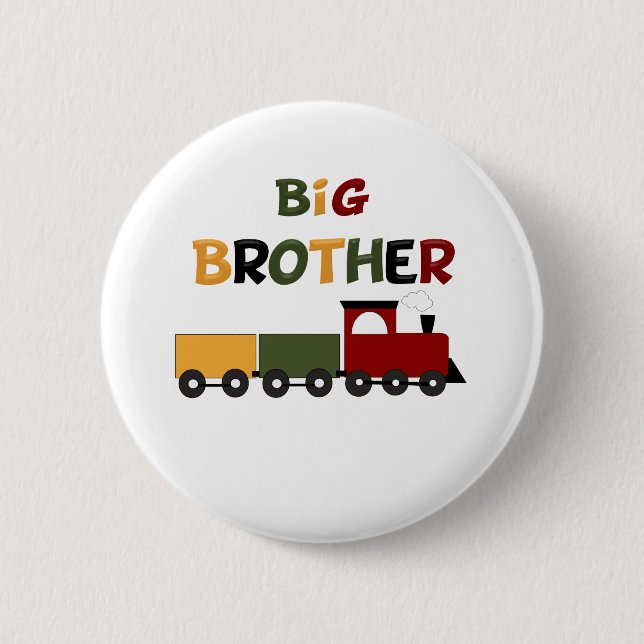 Big Brother Train Button (Front)