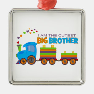Big Brother -Train Metal Ornament