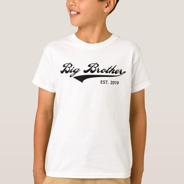 Big Brother Tshirts (Est/Since Year Personalized) (Front)